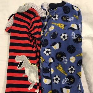 ❤️💙NWOT Baby Boys One Piece Pajamas❤️💙